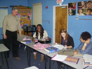 STUDENTS PREPARE FOR DEBATE